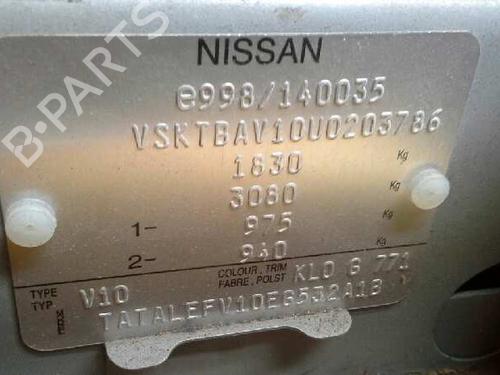 Grille NISSAN ALMERA TINO (V10)  | BP1387450C40 