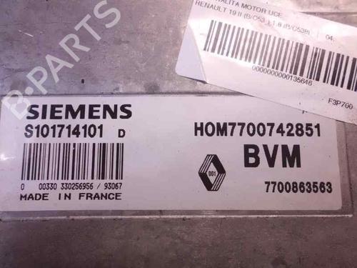 Engine control unit (ECU) RENAULT 19 I (B/C53_)  | BP151538M57 