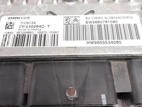 Engine control unit (ECU) PEUGEOT 407 (6D_)  | BP11330283M57 