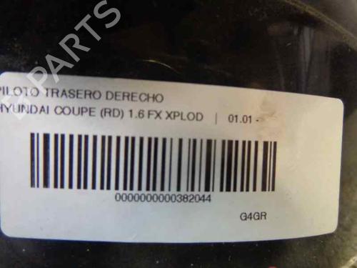 Right taillight HYUNDAI COUPE I (RD)  | BP161187C35 