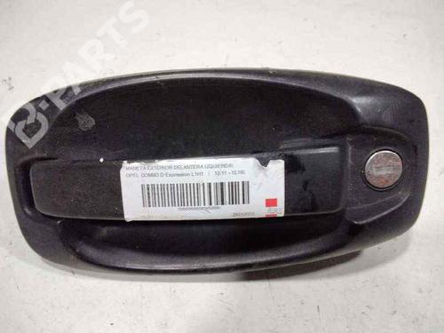 Used Front left exterior door handle Front left exterior door handle OPEL COMBO Box Body/MPV (X12) 1.3 CDTI (B05) (90 hp) 11187694 11187694