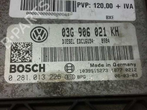 Engine control unit (ECU) VW GOLF V (1K1)  | BP150959M57 
