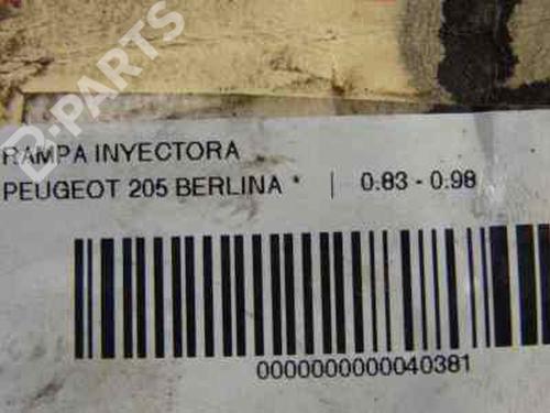 Injection rail PEUGEOT 205 II (20A/C) 2696306 | B-Parts