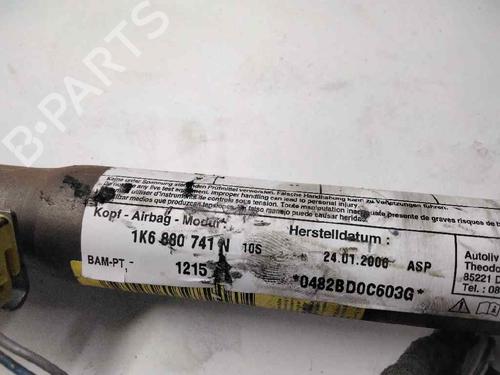 Left curtain airbag VW GOLF V (1K1)  | BP3467826C11 