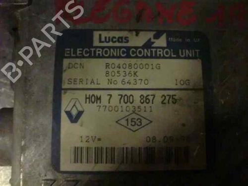 Engine control unit (ECU) RENAULT MEGANE I (BA0/1_) 1.9 dTi (BA08, BA0N) | BP156632M57 