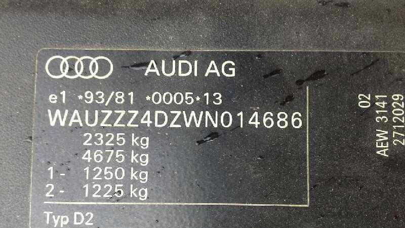 Right Rear Shock Absorber Audi A8 4d2 4d8 3 7 Quattro