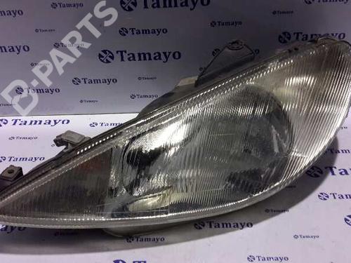 Venstre forlygte PEUGEOT 206 Hatchback (2A/C) 1.4 i (75 hp) 104898