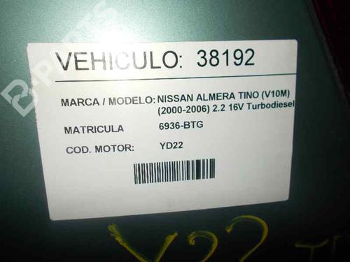 Instrument cluster NISSAN ALMERA TINO (V10) 2.2 dCi | BP13635768C47 