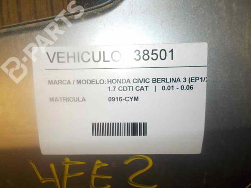 Ruitenwissermotor achter HONDA CIVIC VII Hatchback (EU, EP, EV) 1.7 CTDi (EP4, EU9) | BP2686222M102 