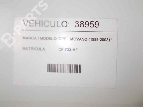 Left front driveshaft OPEL MOVANO A Van (X70)  | BP2707476M38 