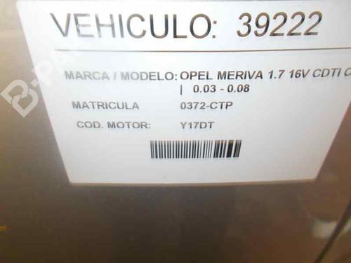 Venstre baglygte OPEL MERIVA A MPV (X03)  | BP14359584C34 
