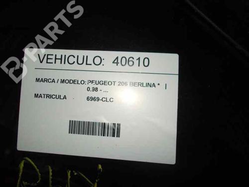 Engine control unit (ECU) PEUGEOT 206 Hatchback (2A/C)  | BP202512M57 