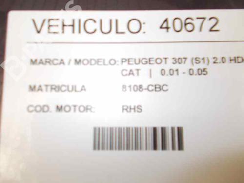 ABS pump PEUGEOT 307 (3A/C) 2.0 HDi 110 | BP2001837M43 
