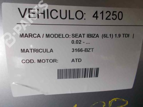 Gearbox SEAT IBIZA III (6L1) 1.9 TDI | BP18133503M3 
