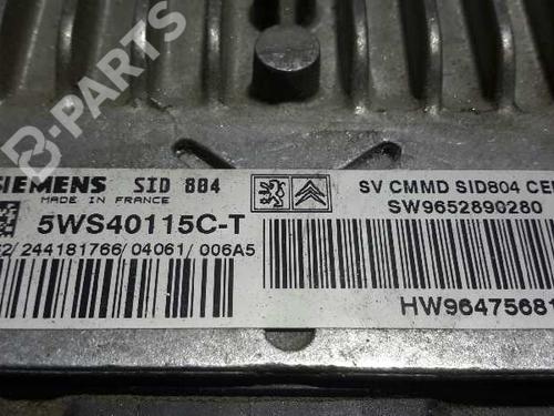 Engine control unit (ECU) CITROËN C2 (JM_) 1.4 HDi | BP199940M57 