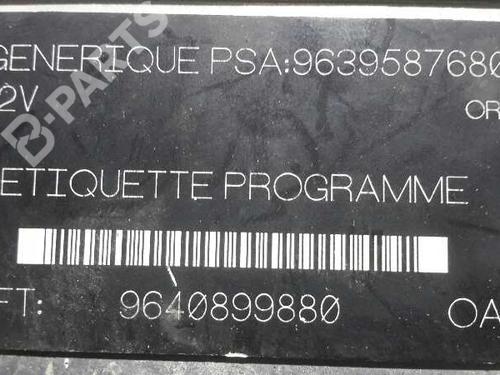 Engine control unit (ECU) PEUGEOT 206 Hatchback (2A/C) 1.9 D | BP199937M57 
