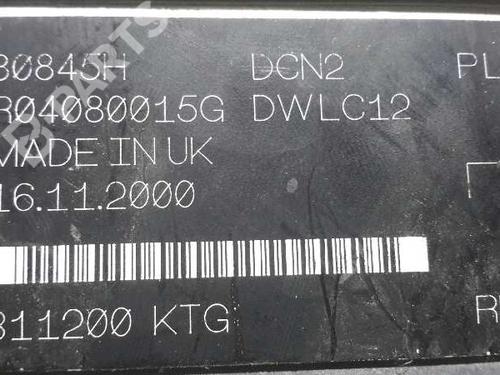 Engine control unit (ECU) PEUGEOT 206 Hatchback (2A/C) 1.9 D | BP199937M57 