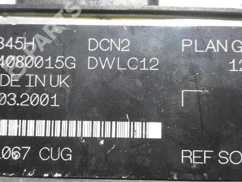 Engine control unit (ECU) PEUGEOT 206 Hatchback (2A/C) 1.9 D | BP199950M57 