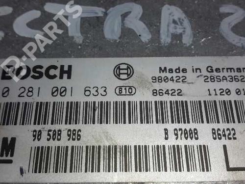 Engine control unit (ECU) OPEL VECTRA B (J96) 2.0 DTI 16V (F19) | BP202484M57 