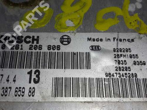 Engine control unit (ECU) CITROËN XSARA (N1) 1.6 16V | BP202501M57 