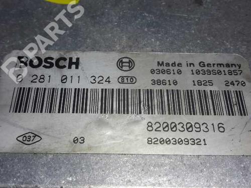 Engine control unit (ECU) RENAULT LAGUNA II (BG0/1_)  | BP202562M57 