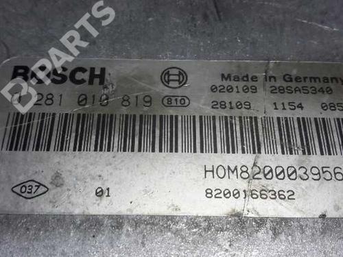 Engine control unit (ECU) RENAULT SCÉNIC II (JM0/1_)  | BP202549M57 
