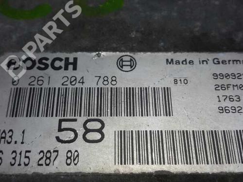 Engine control unit (ECU) CITROËN SAXO (S0, S1)  | BP202579M57 