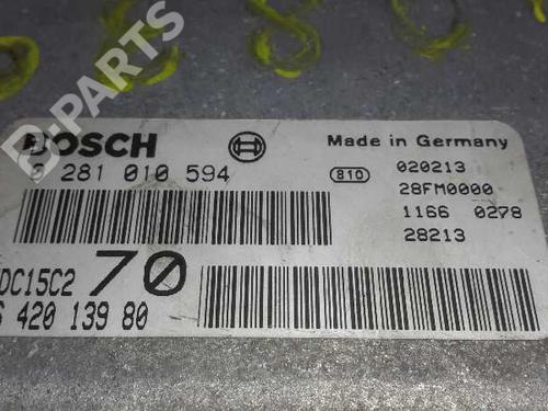 Used Engine control unit (ECU) PEUGEOT 206 Hatchback (2A/C) 2.0 HDI 90 (90 hp) 202573