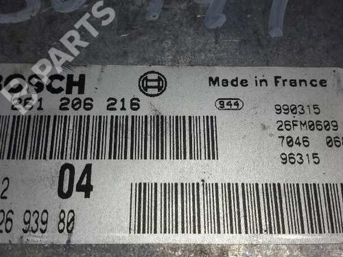 Engine control unit (ECU) PEUGEOT 206 Hatchback (2A/C) 1.6 8V | BP212888M57 