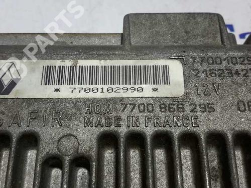 Engine control unit (ECU) RENAULT CLIO II (BB_, CB_)  | BP212893M57 
