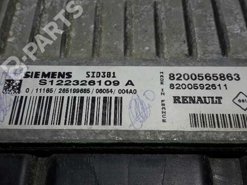 Engine control unit (ECU) RENAULT MEGANE II (BM0/1_, CM0/1_)  | BP2302293M57 