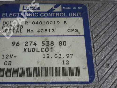 Engine control unit (ECU) PEUGEOT 406 (8B) 2.1 TD 12V | BP1432333M57 