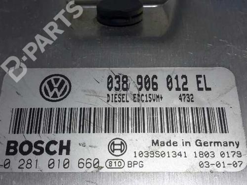 Engine control unit (ECU) VW POLO IV (9N_, 9A_) 1.9 SDI | BP1539305M57 