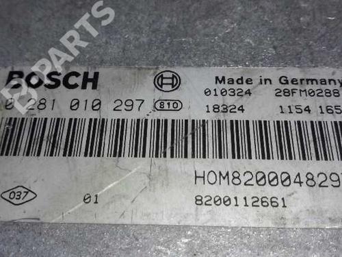 Engine control unit (ECU) RENAULT LAGUNA II (BG0/1_) 1.9 dCi (BG08, BG0G) | BP1539309M57 