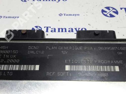 Engine control unit (ECU) PEUGEOT 206 Hatchback (2A/C) 1.9 D | BP893383M57 
