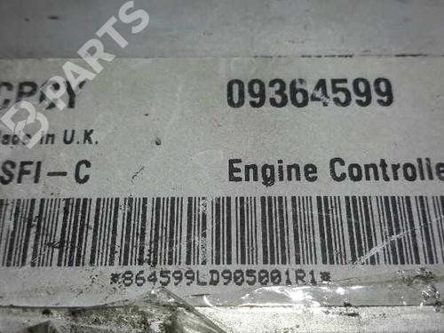 Engine control unit (ECU) OPEL VECTRA B (J96)  | BP911908M57 