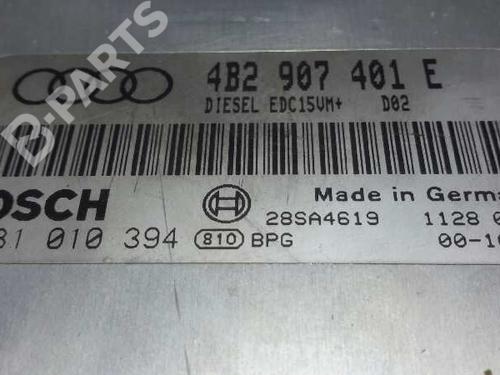 Engine control unit (ECU) AUDI A6 C5 (4B2) 2.5 TDI | BP893392M57 