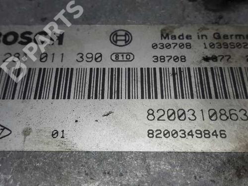 Engine control unit (ECU) RENAULT MEGANE II (BM0/1_, CM0/1_)  | BP2696653M57 