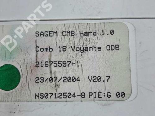 Instrument cluster CITROËN C3 I (FC_, FN_) 1.4 HDi | BP879651C47 