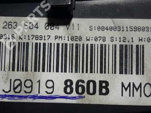 Instrument cluster VW GOLF IV (1J1) 1.9 TDI | BP882758C47 