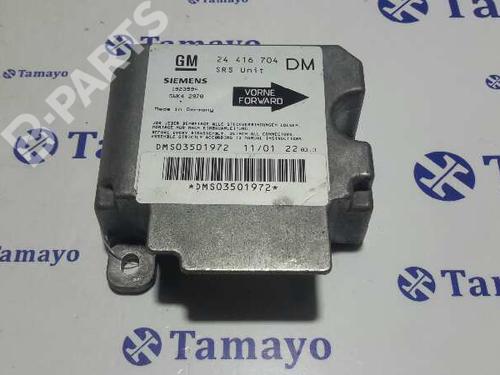 Used ECU airbags OPEL ZAFIRA A MPV (T98) 2.0 DTI 16V (F75) (101 hp) 878912