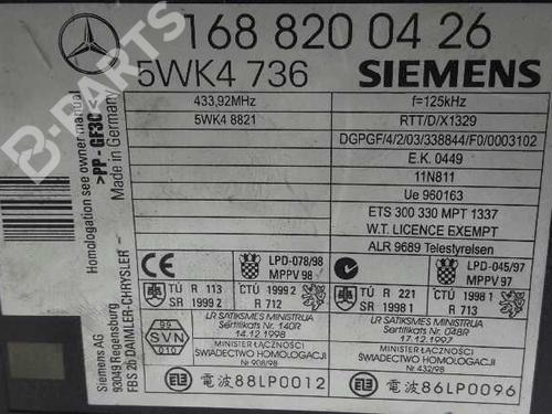 Control unit MERCEDES-BENZ A-CLASS (W168) A 170 CDI (168.009, 168.109) | BP1251642M11 