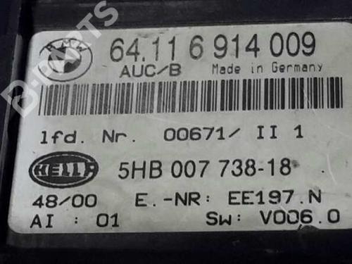 Climate control BMW 3 (E46) 316 i | BP1563890I5 