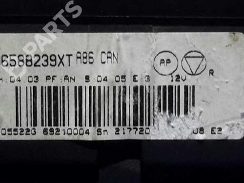 Climate control CITROËN C2 (JM_) 1.1 | BP887139I5 