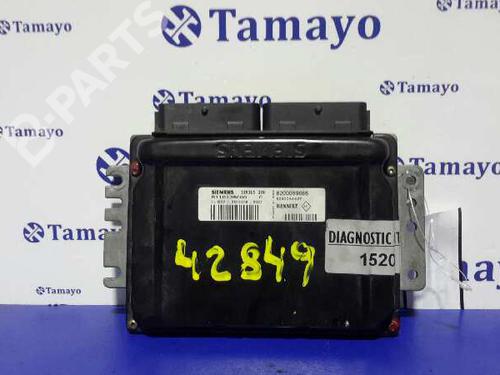 Engine control unit (ECU) RENAULT MEGANE I Coach (DA0/1_) 1.4 16V (DA0D, DA1H, DA0W, DA10) | BP1094492M57 