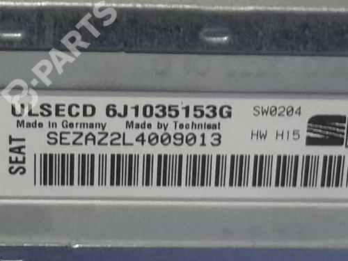 Radio SEAT IBIZA IV (6J5, 6P1)  | BP2136556E6 