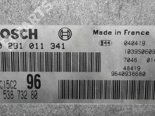 Engine control unit (ECU) PEUGEOT 307 (3A/C) 2.0 HDi 90 | BP1942954M57 