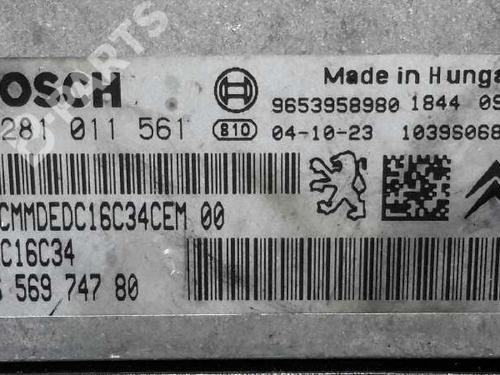 Engine control unit (ECU) CITROËN C5 II (RC_)  | BP827675M57 