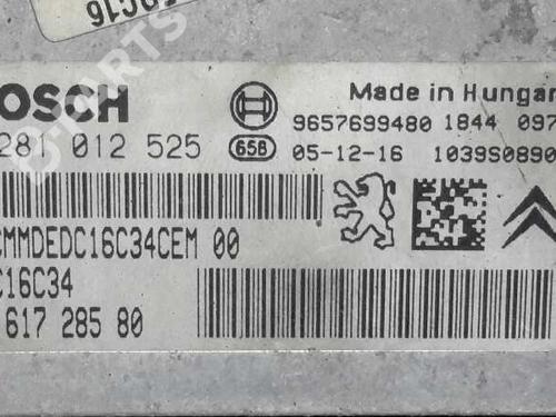 Engine control unit (ECU) PEUGEOT 206 Hatchback (2A/C)  | BP881584M57 