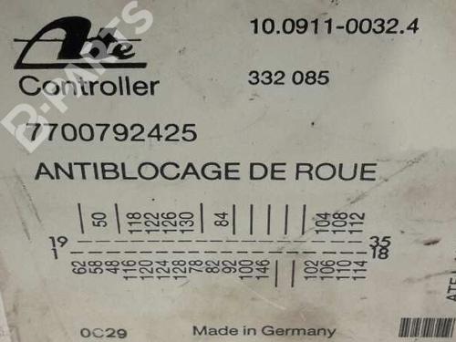 Control unit RENAULT 21 Saloon (L48_) 2.0 | BP1982104M11 